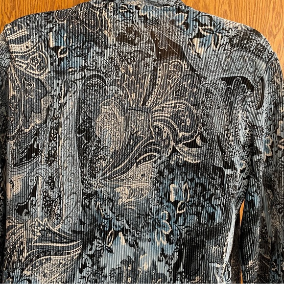 CARROLL REED CLASSICS Tank Top Attached Open 3/4 Sleeve Cover Up Blouse -1 Piece - Picture 9 of 12